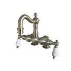 Dt10918cl Elements Of Design Satin Nickel Deck Mount Tub 663370144738