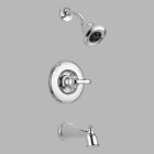 Dt14494h2o Delta Linden Monitor Series Wall Mount Tub And Shower Trim