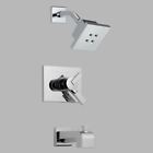 Dt17453h2o Delta Vero Monitor Series Wall Mount Tub And Shower Trim