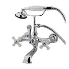 Dt5512px Elements Of Design Hot Springs Wall Mount Clawfoot Tub Faucet