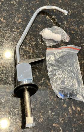 Dupure 780347035377 Reverse Osmosis Kitchen Sink Water Filter Faucet Open Box Untested Read