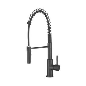 Df-mk504slk-mb Dura Faucet 810127820043 Rv Swivel High-arc Spring Kitchen Sink - Single Handle