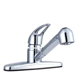 Df-pk100-cp Dura Faucet 810127820579 Rv Non-metallic Pull-out Kitchen Sink - Single Handle Chr