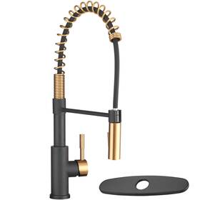 Df-mk504slk-mbrg Dura Faucet Dfmk504slkmbrg Rv Swivel Higharc Spring Kitchen Sink Single Handle K
