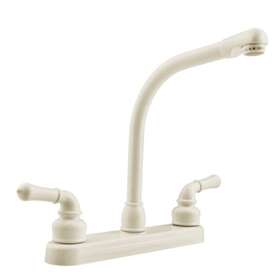Df-pk210c-bq Dura Faucet Hi-rise Rv Kitchen Sink With Classical Levers