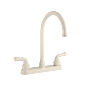 Df-pk330hc-bq Dura Faucet Rv J-spout Kitchen Sink Bisque Parchment