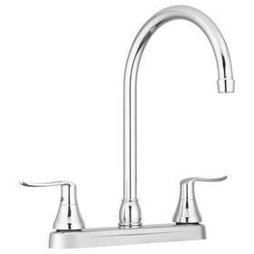 Df-pk330hlh-cp Dura Faucet Rv Elegant J-spout Swivel Kitchen Sink Two Handle Chr