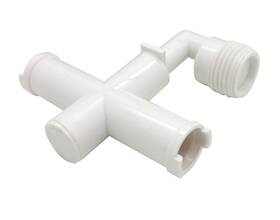 Df-rk910-wt Dura Faucet Dfrk910wt Rv Exterior Shower Diverter Tee Replacement W