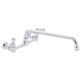 Durasteel 810121793145 Kitchen Sink No Lead Faucet - 8 Center Wall Mounted Commercial