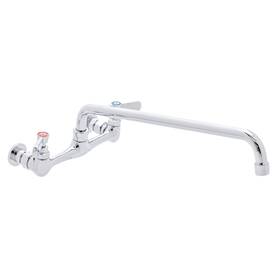 F-814a Durasteel Kitchen Sink Faucet Wall Mount-durasteel 8 Center Commercial With 14 Swivel