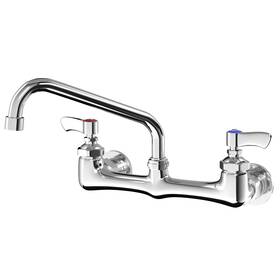 Duywiter 607603597021 Duywite Wall Mount Kitchen Faucet 8 Inch Center Commercial With Inc