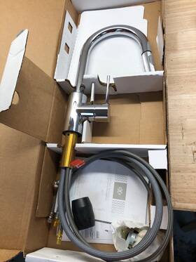 D35404410.100 Dxv Etre 1.8 Gpm Single Hole Pull Down Faucet - Polished Chrome