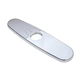 Dyconn 313020936953 9.5 Inch Kitchen Faucet Single Hole Deck Plate In Polished Chrome
