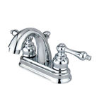 Eb5611al Elements Of Design Restoration Centerset Bathroom Faucet With Drain Assembly