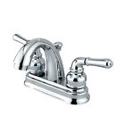 Eb5611nml Elements Of Design Centerset Bathroom Faucet With Drain Assembly