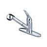 Eb701sp Elements Of Design Single Handle Centerset Kitchen Faucet With Loop