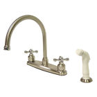 Eb727ax Elements Of Design Louis Polished Chrome Double Handle 663370142475