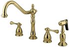 Eb7792blbs Elements Of Design English Country Widespread Kitchen Faucet 663370129292