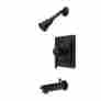 Eb8655dl Elements Of Design South Beach Pressure Balance Tub And Shower Faucet Trim 663370124952