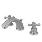 Eb968ax Elements Of Design Satin Nickel Cross Handle Adjustable 663370160424