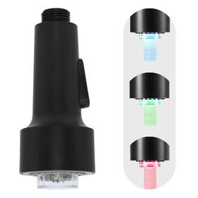 3-function Echli 768476842943 Kitchen Faucet Pull Down Spray Head With Led Lights Sink Sp