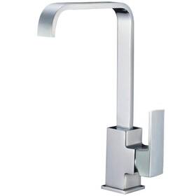 Eisen Home 810412033875 Canal 1-handle 1-hole Standard Kitchen Faucet 11.81 Inch Polished Chrome
