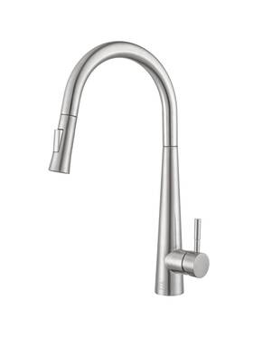 Fak-301bnk Elegant Lighting Fak-301 Lucas 1.8 Gpm 1 Hole Pull Down Kitchen - Nickel