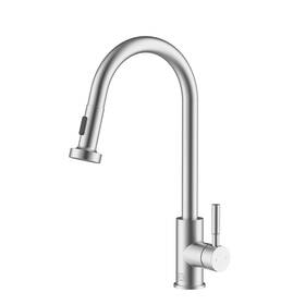 Fak-309bnk Elegant Lighting Fak-309 Sem 1.8 Gpm 1 Hole Pull Down Kitchen - Nickel