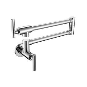 Fak-312pch Elegant Lighting Fak-312 Gabriel 1.8 Gpm Wall Mounted 1 Hole Pot - Chrome