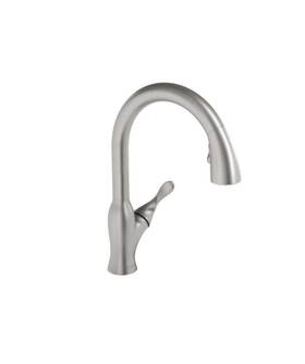 Hdfav1411ls Elkay Avenue Single-handle Pull-down Sprayer Kitchen Faucet Satin Lustrous Steel