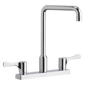 Lkd2442bhc Elkay Lever Handle 8 Inch Mount Residential / Commercial 3 Hole