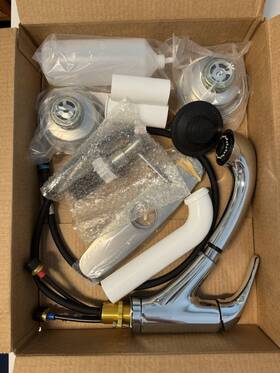 Lw5000 Elkay Single Handle Pull-out Kitchen Faucet Model #