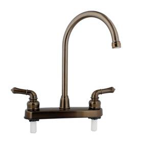 Empire Faucets 765227004278 Rv Kitchen Faucet Head Gooseneck And Teapot Handles Bronze
