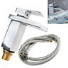 Ep735548178422 Waterfall Bathroom Sink Vessel Faucet Basin Square Mixer 0735548178422