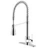 Erf7343377cp-10 Enzo Rodi Modern Commercial Style Sprayer Kitchen Faucet