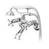 Es2651x Elements Of Design Double Handle Wall Mount Clawfoot Tub Faucet