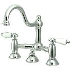 Es3911pl Elements Of Design Double Handle Center Bridge Bathroom 663370084041