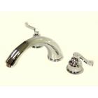Es8361fl Elements Of Design Chrome French Lever Roman Tub 663370174636