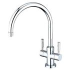 Es8771dlls Elements Of Design Nuvo Chrome Twin Lever Handles 663370100901