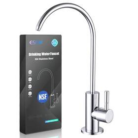 B07nm8g14n Esow Kitchen Water Filter Faucet 100% Lead-free Stainless Steel Chrome Fit Rever