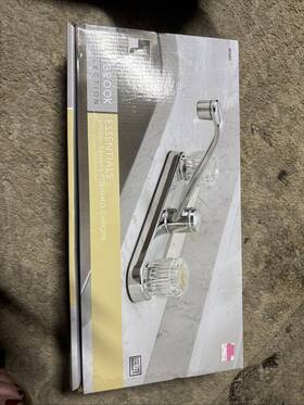 4876009 Essentials Oakbrook Collection Polished Chrome Kitchen Faucet New Model