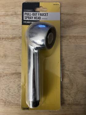 1006959814 Everbilt Pull-out Faucet Spray Head Chrome Model For Kitchen Sink