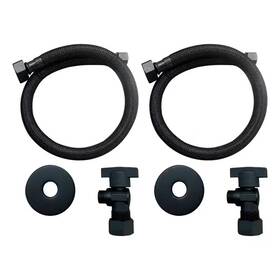 Everbilt 313041972923 20 Inch Matte Black Faucet Installation Kit