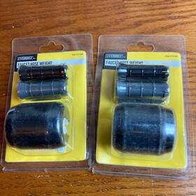 813189 Everbilt Lot Of 2 Pulldown Faucet Weight Kit Plastic Black