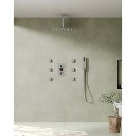 Everstein 975361901539 Pressure-balanced Rainfall Shower System With Lcd Display