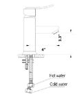 Evft97bn Eviva Bevera Single Hole Bathroom Faucet With Drain Assembly