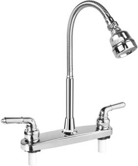 Rf-846952 Excelfu Rv Kitchen Faucet Camper Sink Faucets Replacement With Flexible Arc 3