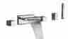 F202-5ch Artos Quarto 5 Hole Deck Mount Tub Filler Chrome