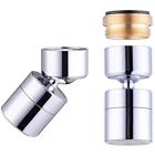Fa22female40swivel18chrome Waternymph Kitchen Sink Aerator Solid Brass Big Angle 742354248652