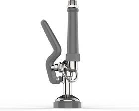 Fauaid 774144725340 Pre Rinse Sprayer Commercial Sink Head 1.42gpm Spray Valve Dish Gray